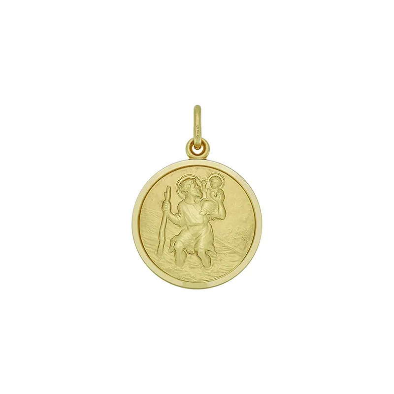 Medalla en oro amarillo de 18 Kilates