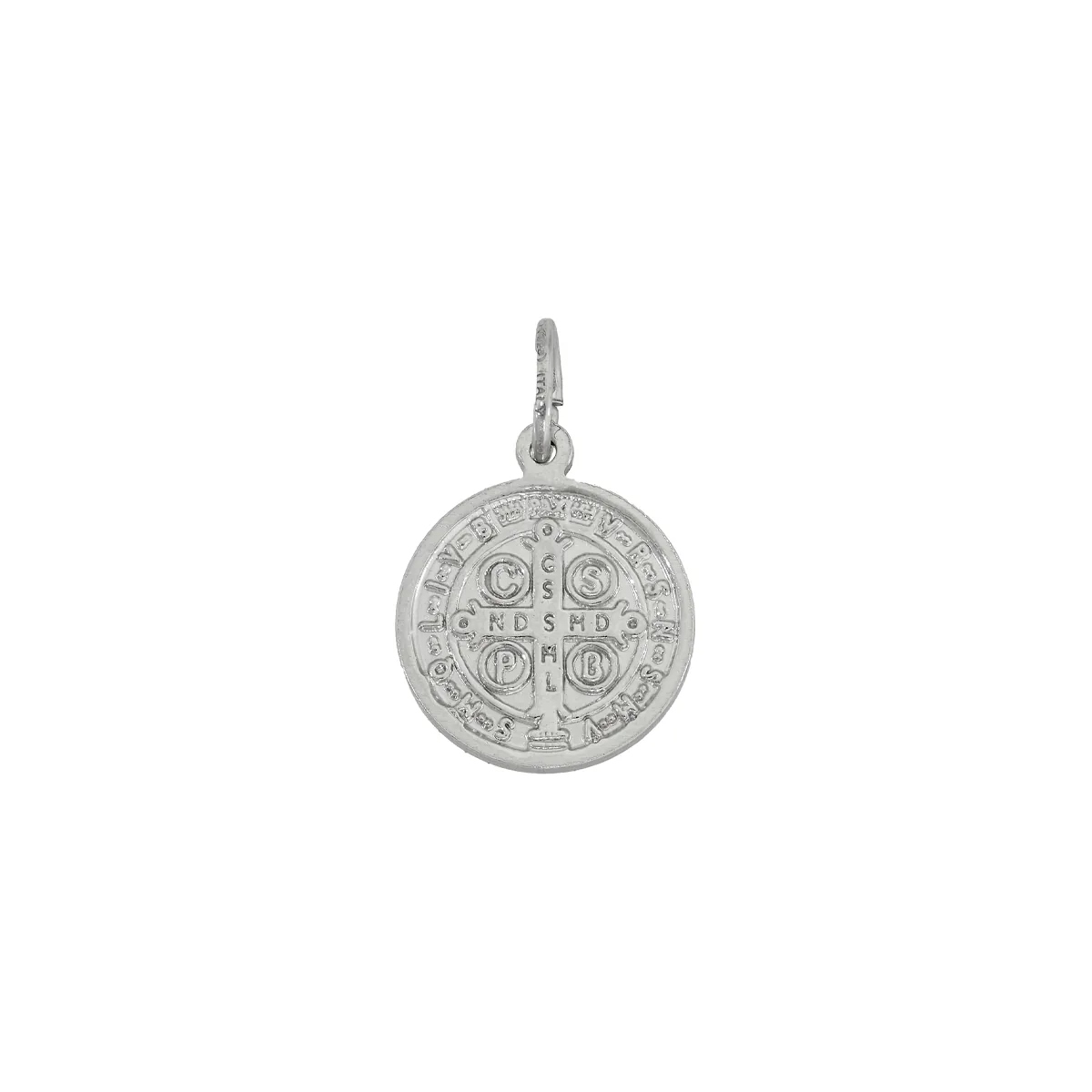 Medalla en plata Ley 925, San Benito, de la coleccion Sueños