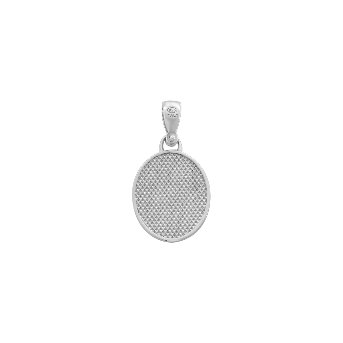 Medalla en plata Ley 925, Sagrado czon, 1 mm. de ancho, de la coleccion Sueños