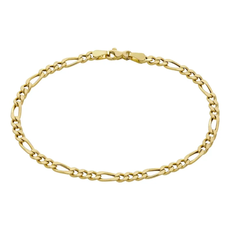 Pulsera en oro amarillo de 18 Kilates, 18 cm. de largo, 3.50 mm. de ancho
