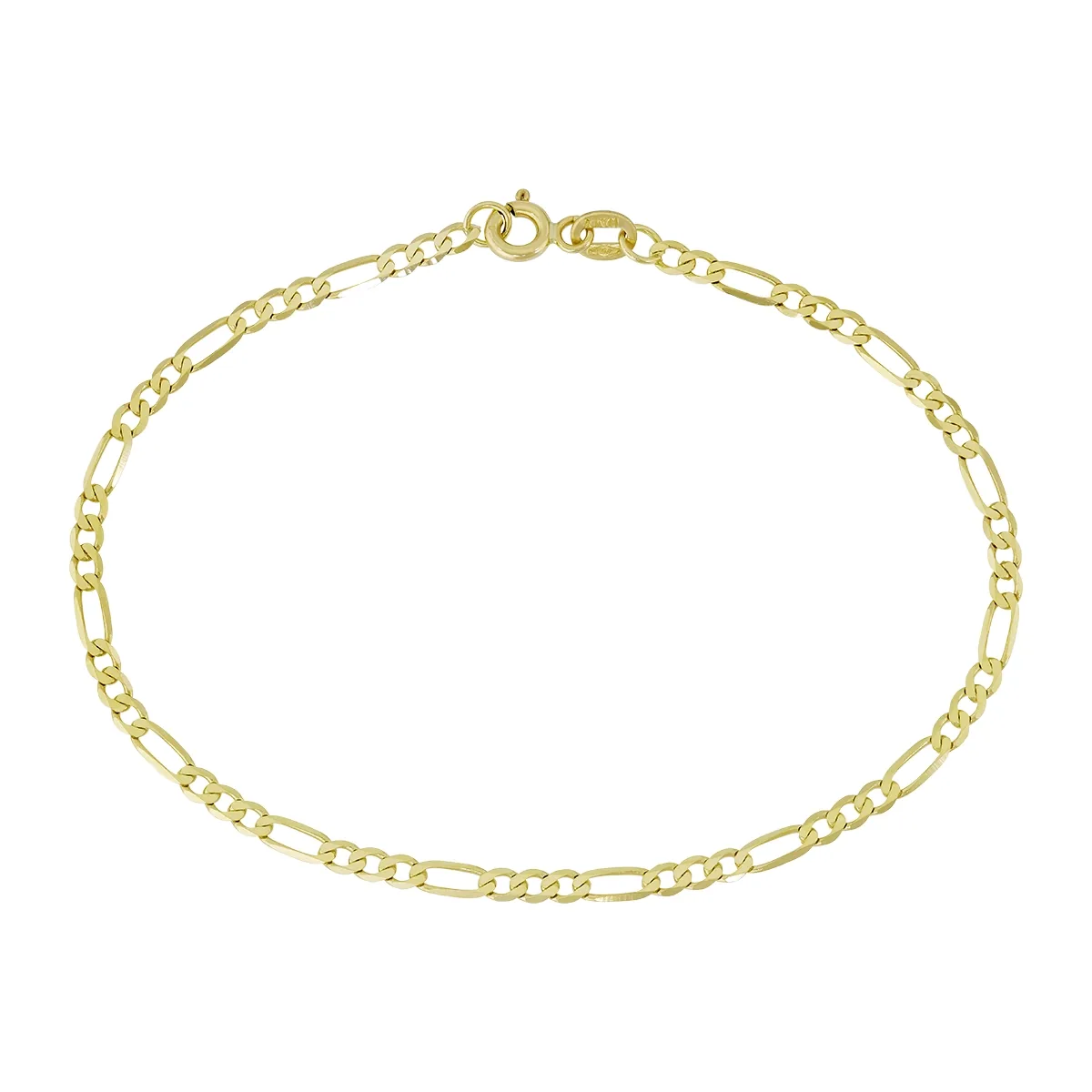 Pulsera en oro amarillo de 18 Kilates, 19 cm. de largo, 2.50 mm. de ancho