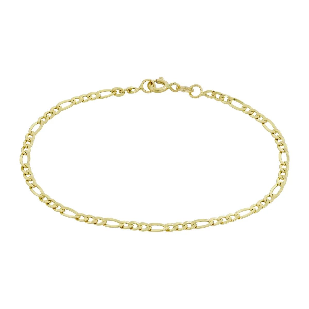 Pulsera en oro amarillo de 18 Kilates, 19 cm. de largo, 2.50 mm. de ancho