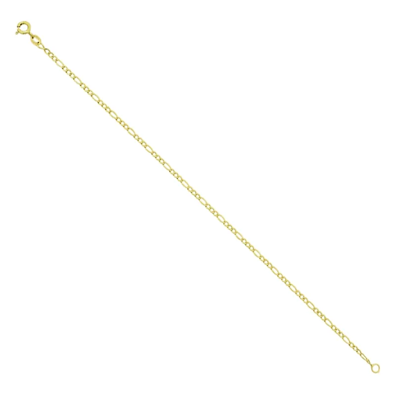 Pulsera en oro amarillo de 18 Kilates, 21 cm. de largo, 2.50 mm. de ancho