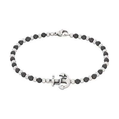 Pulsera en acero, 21 cm. de largo, 3.50 mm. de ancho - Colección Forza