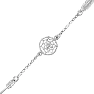 Pulsera de atrapasueños en plata Ley 92 - Colección Sueños