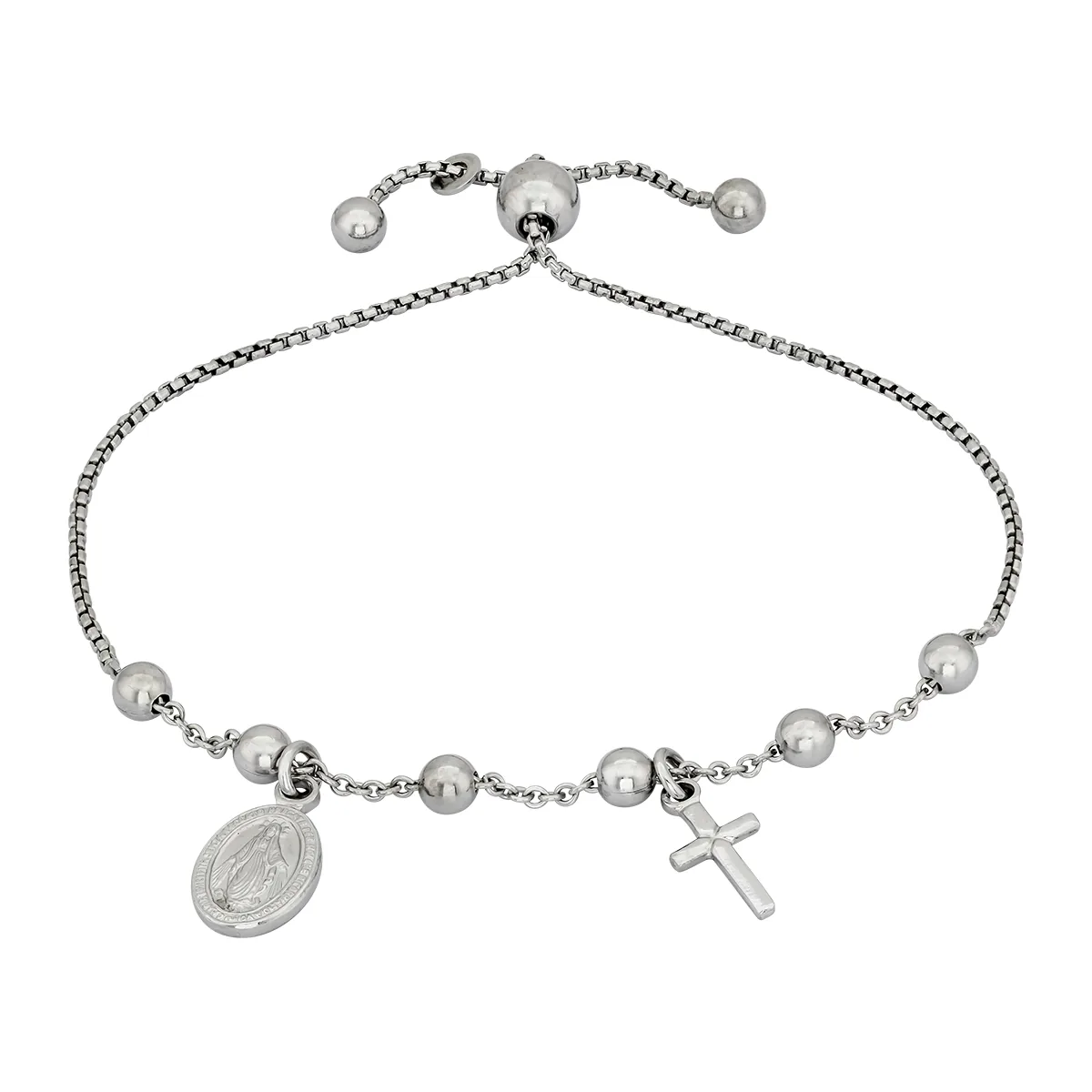 Pulsera en plata Ley 925, 22 cm. de largo, 1 mm. de ancho, de la coleccion Sueños