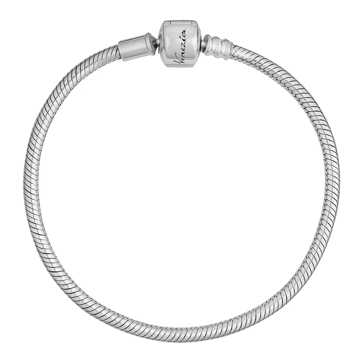 Pulsera en plata Ley 925, 19 cm. de largo - Colección Venezia