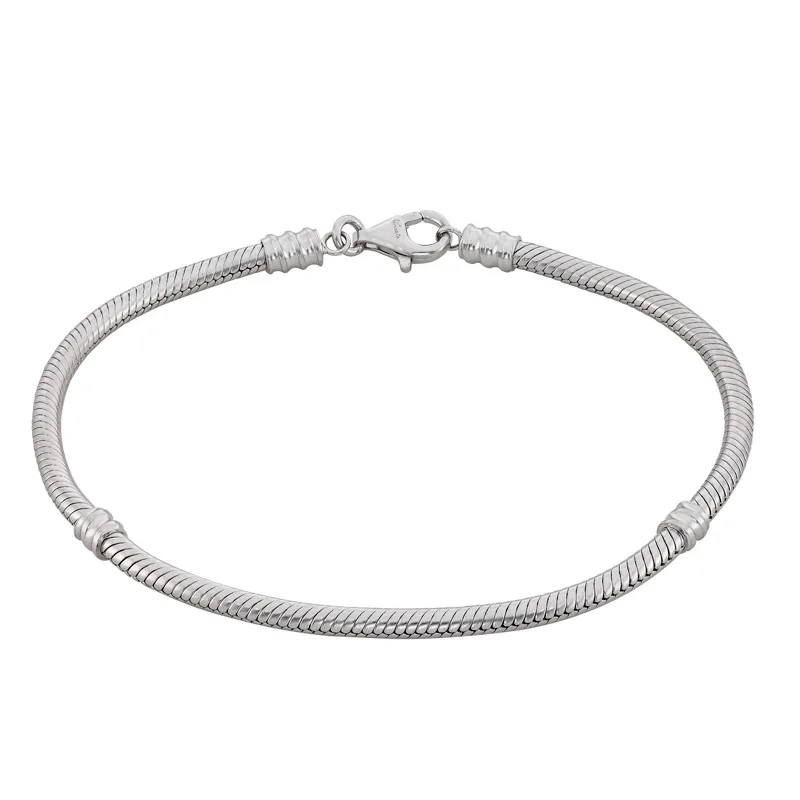 Pulsera en plata Ley 925, 21 cm. de largo - Colección Venezia