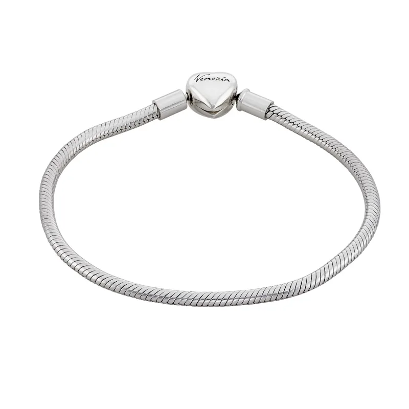 Pulsera en plata Ley 925, 19 cm. de largo - Colección Venezia