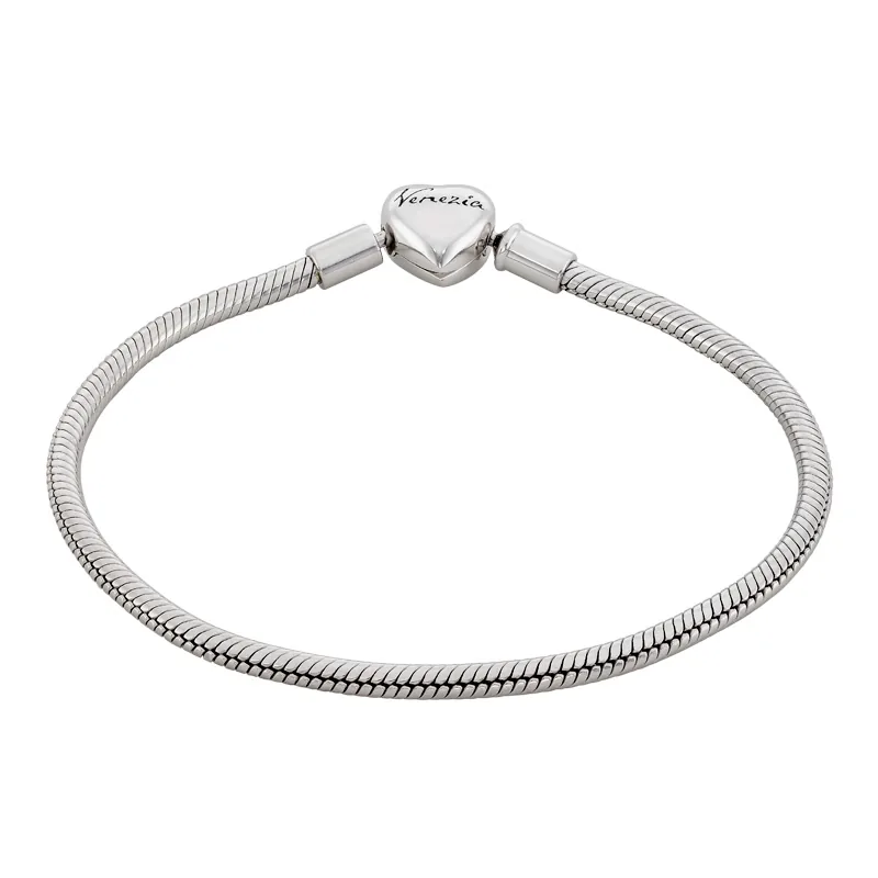 Pulsera en plata Ley 925, 20 cm. de largo - Colección Venezia