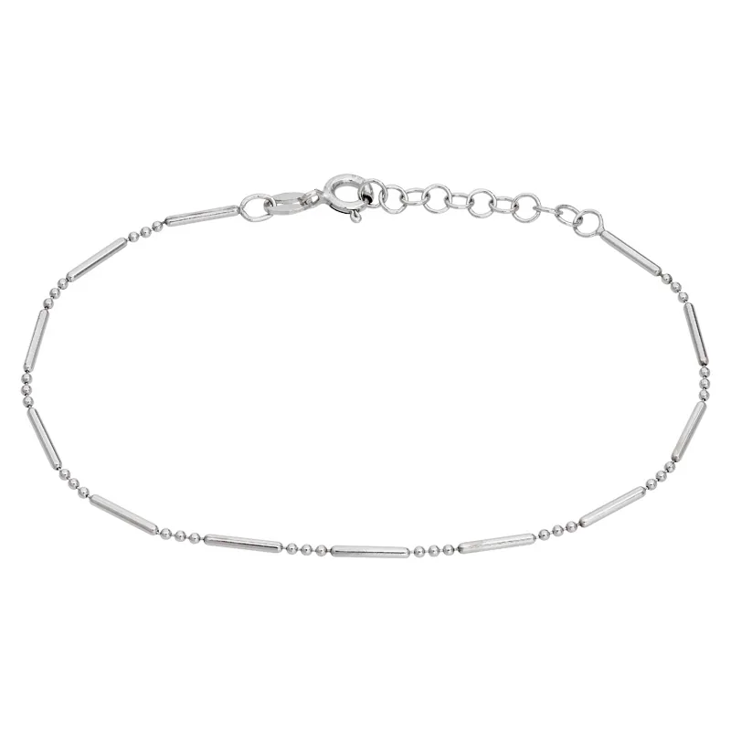 Pulsera en plata Ley 925, 17 cm. de largo - Colección Sueños