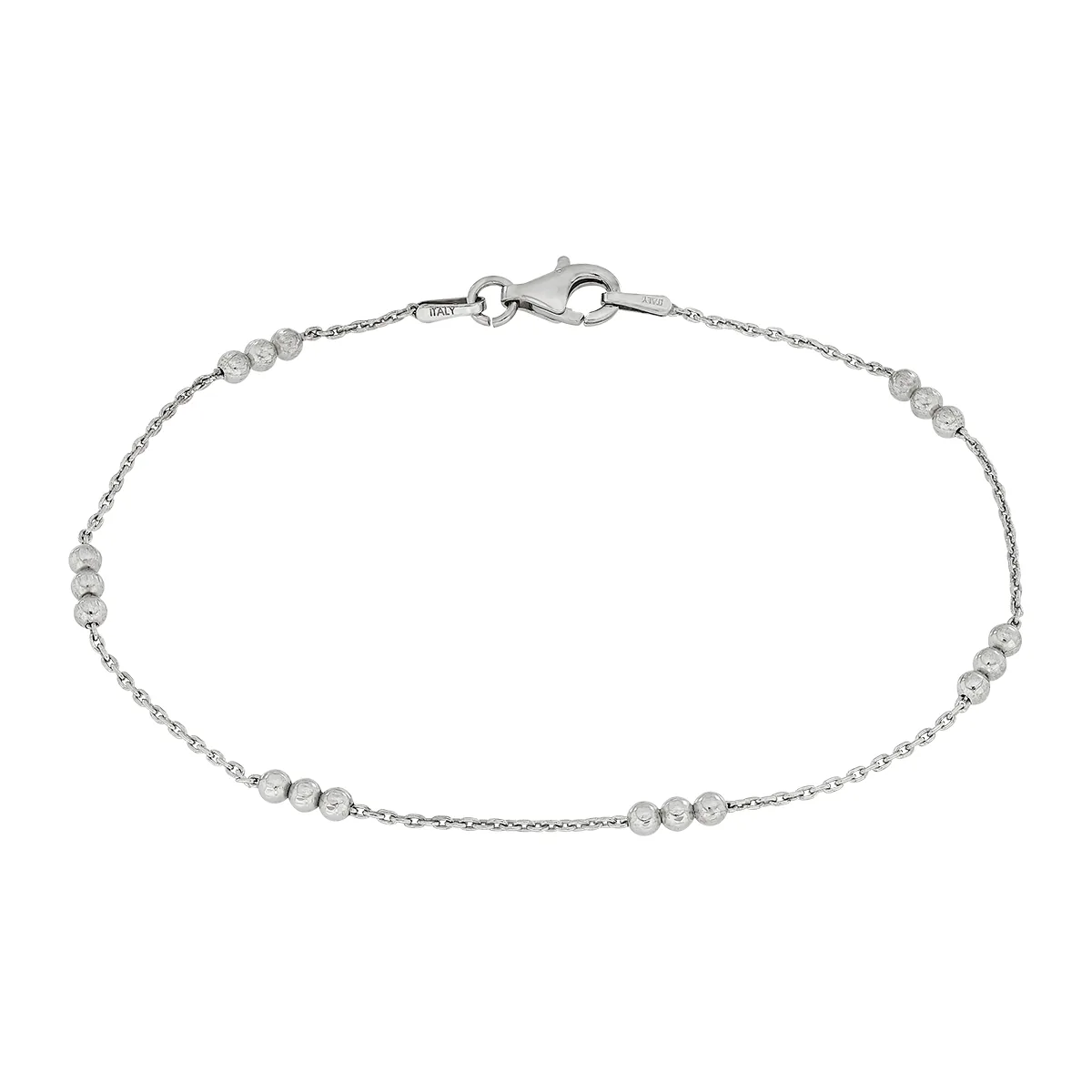 Pulsera en plata Ley 925, 19 cm. de largo - Colección Sueños