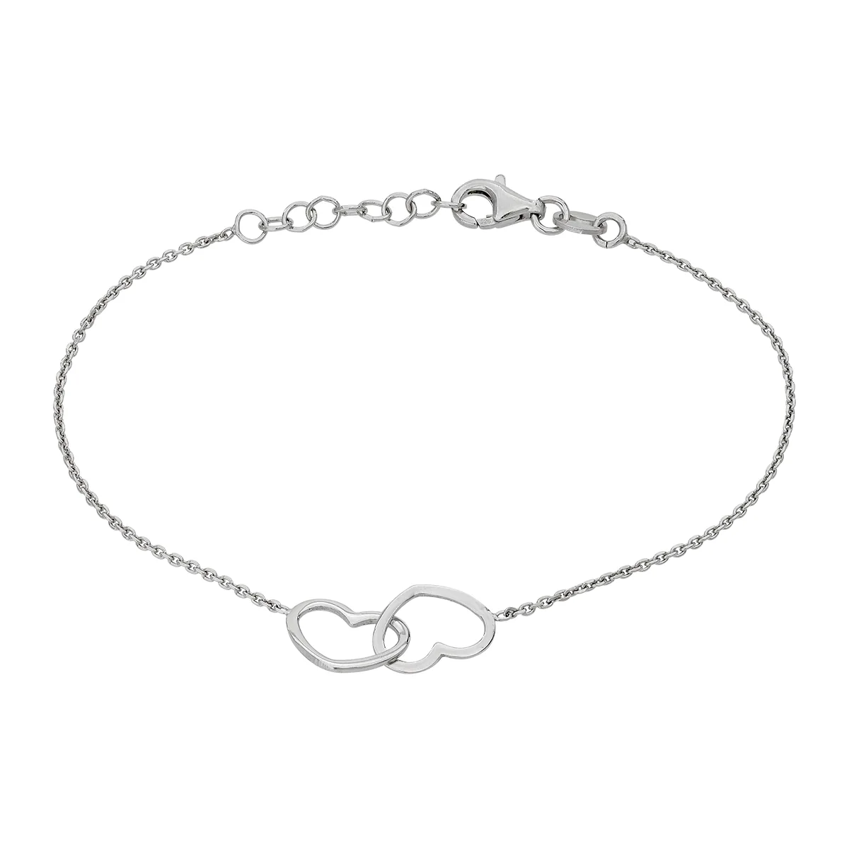 Pulsera en plata Ley 925, 17 cm. de largo, 1 mm. de ancho, de la coleccion Sueños