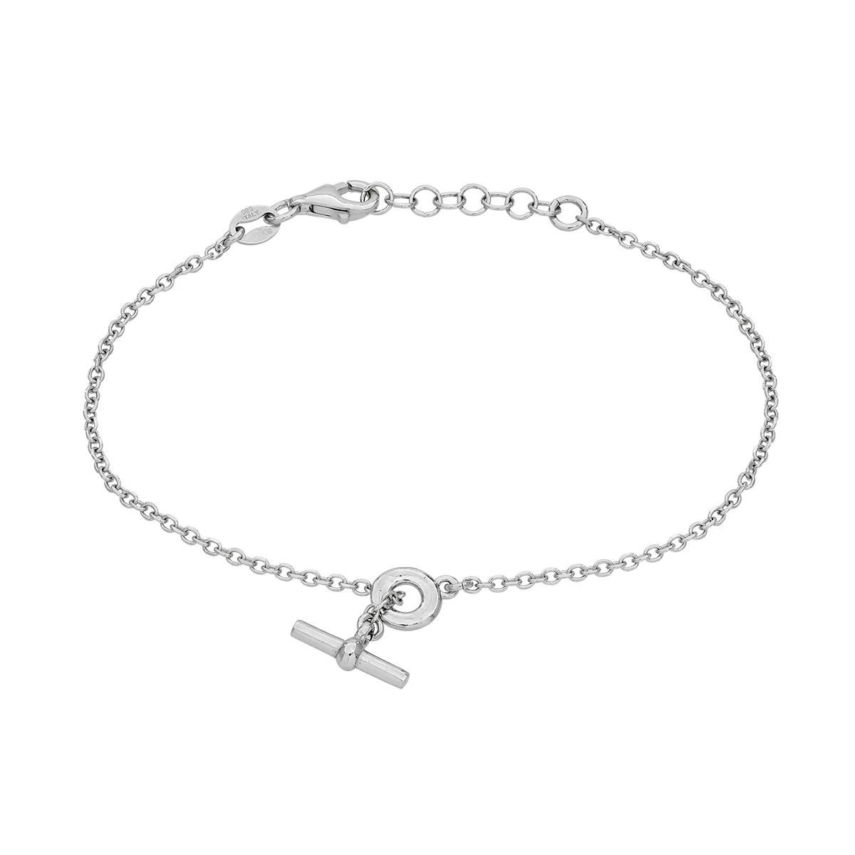 Pulsera en plata Ley 925, 17 cm. de largo - Colección Sueños