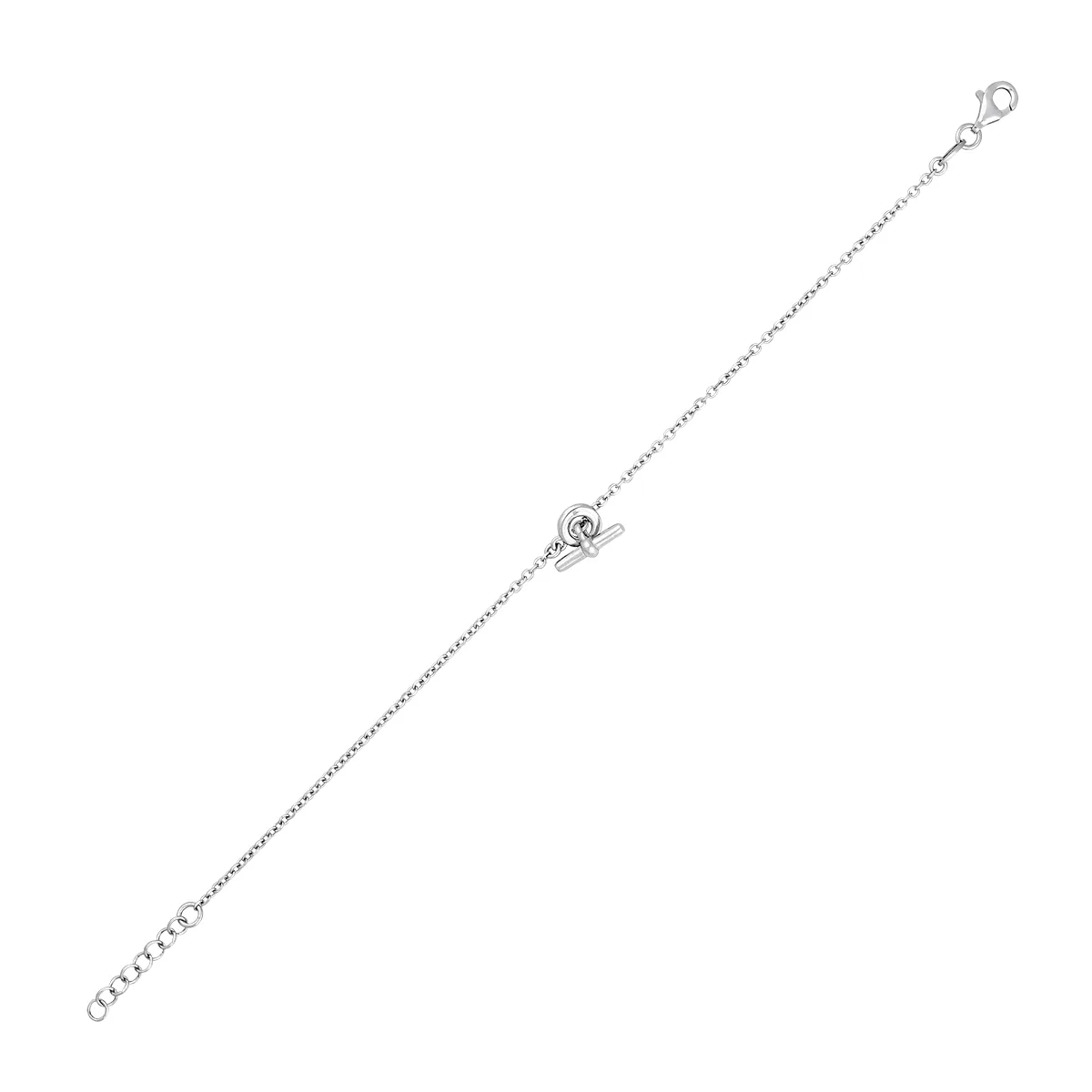 Pulsera en plata Ley 925, 17 cm. de largo - Colección Sueños