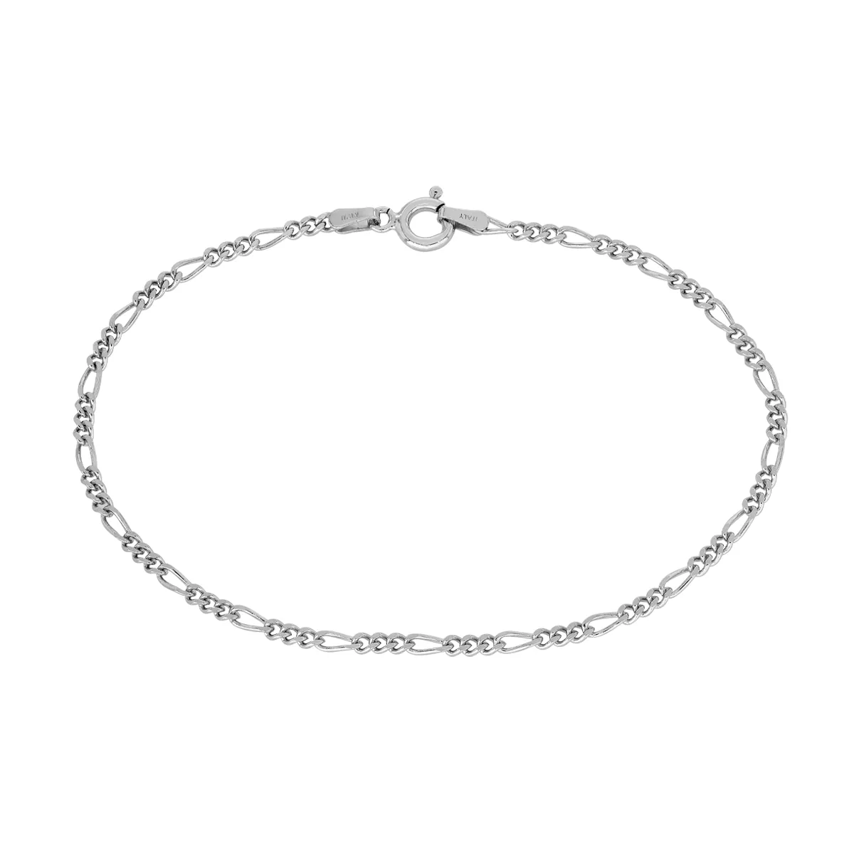 Pulsera en plata Ley 925, 19 cm. de largo
