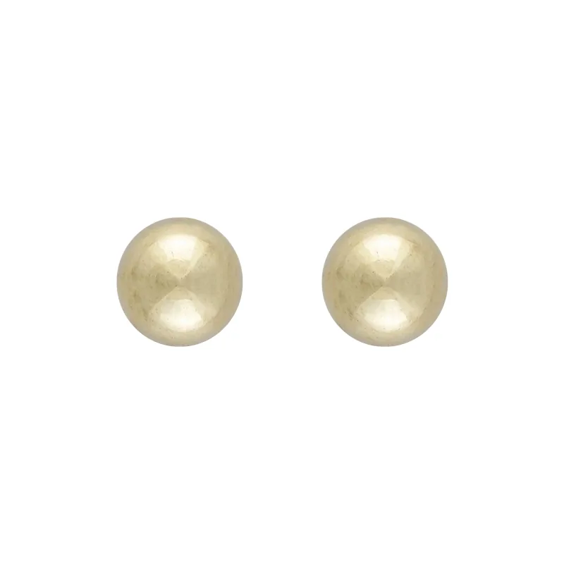 Topos en oro amarillo de 18 Kilates, Bola, 6 mm. de ancho