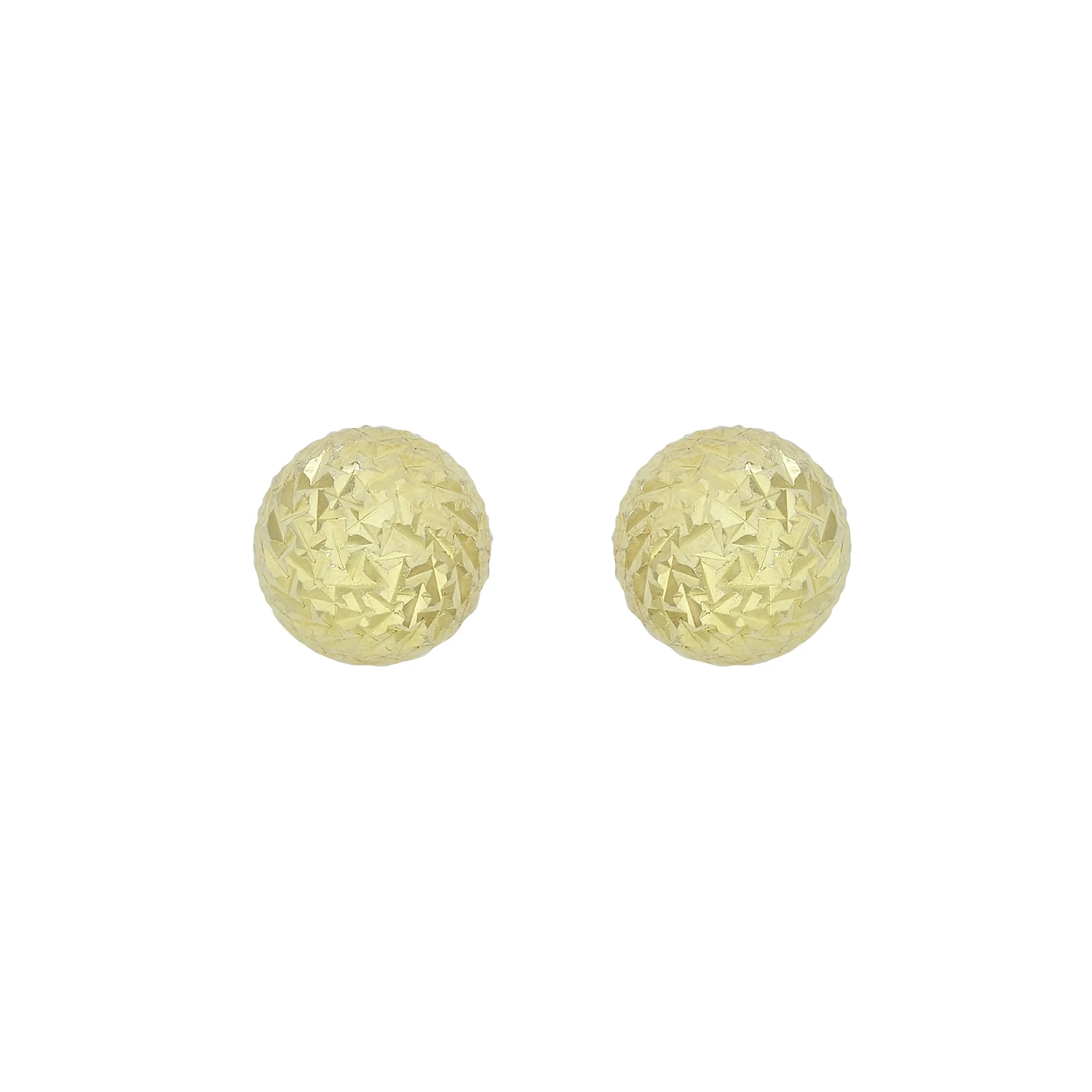 Topos en oro amarillo de 18 Kilates con visos, Figuras geométricas, 5 mm. de ancho
