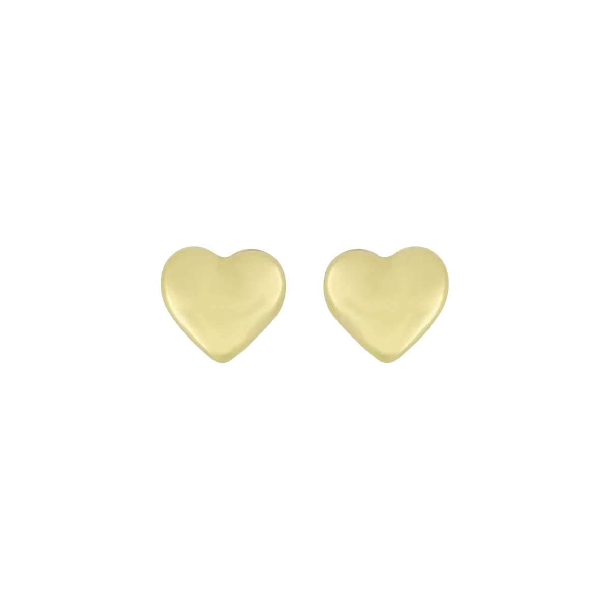 Topos en oro amarillo de 18 Kilates, Corazón