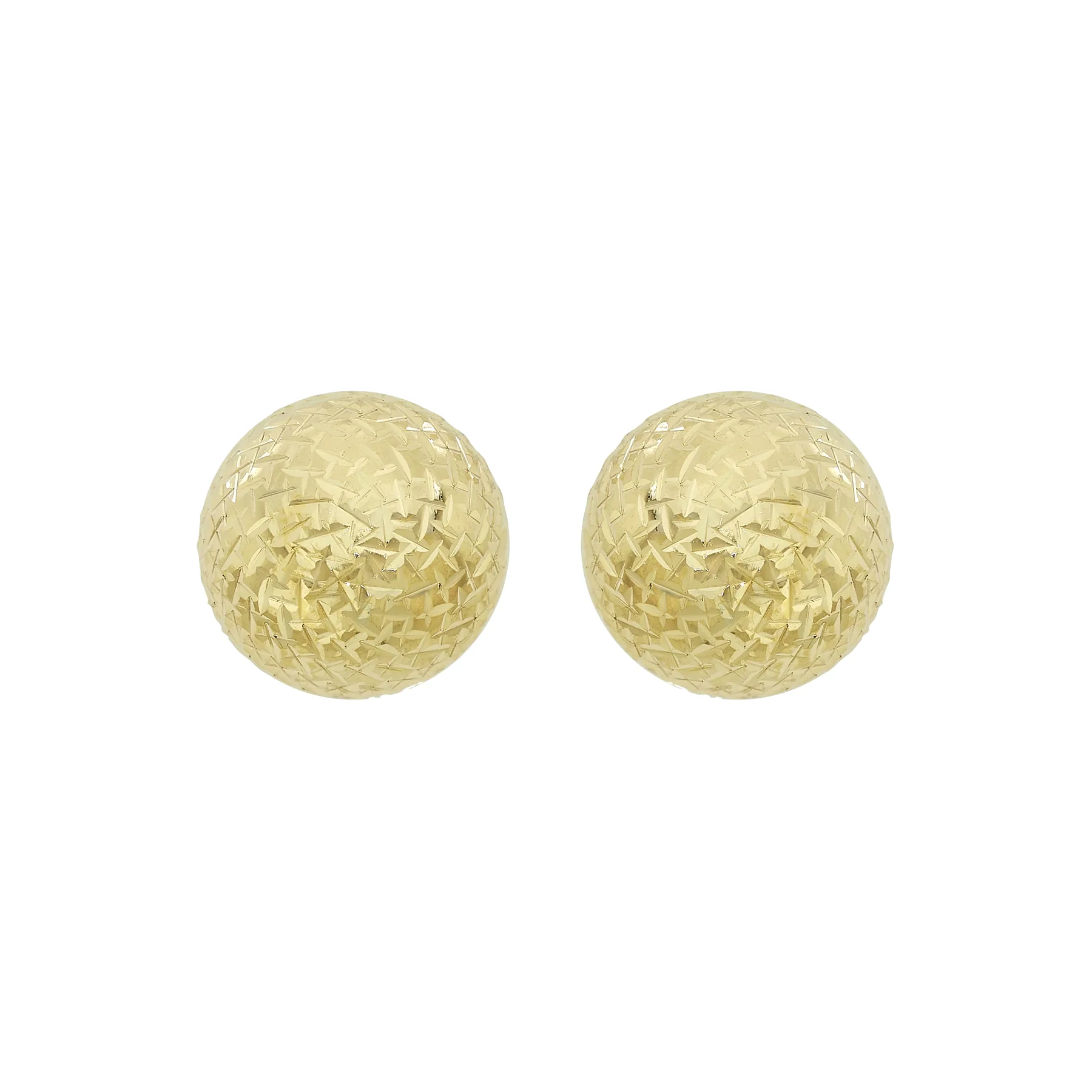 Topos en oro amarillo de 18 Kilates con visos, Figuras geométricas, 10 mm. de ancho