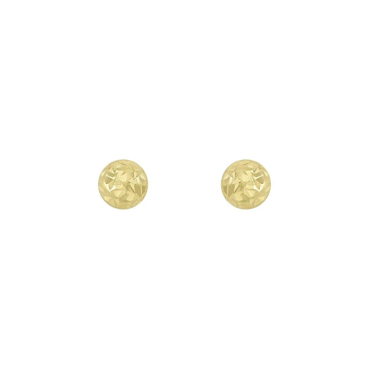 Topos en oro amarillo de 18 Kilates con visos, Figuras geométricas, 4 mm. de ancho