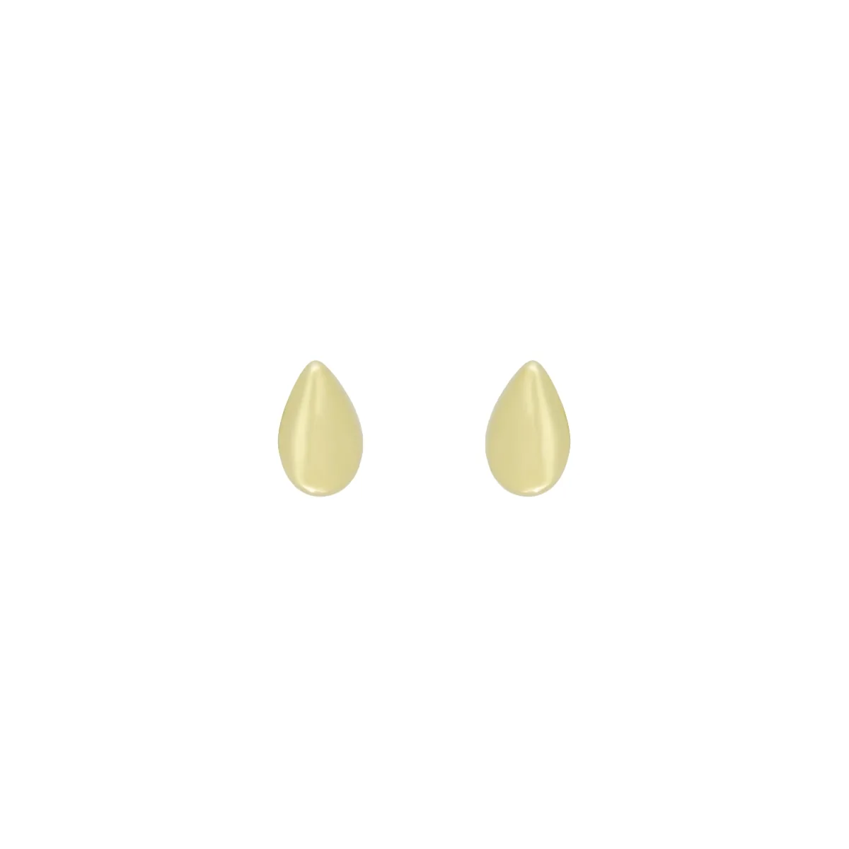 Topos en oro amarillo de 18 Kilates, Lágrima