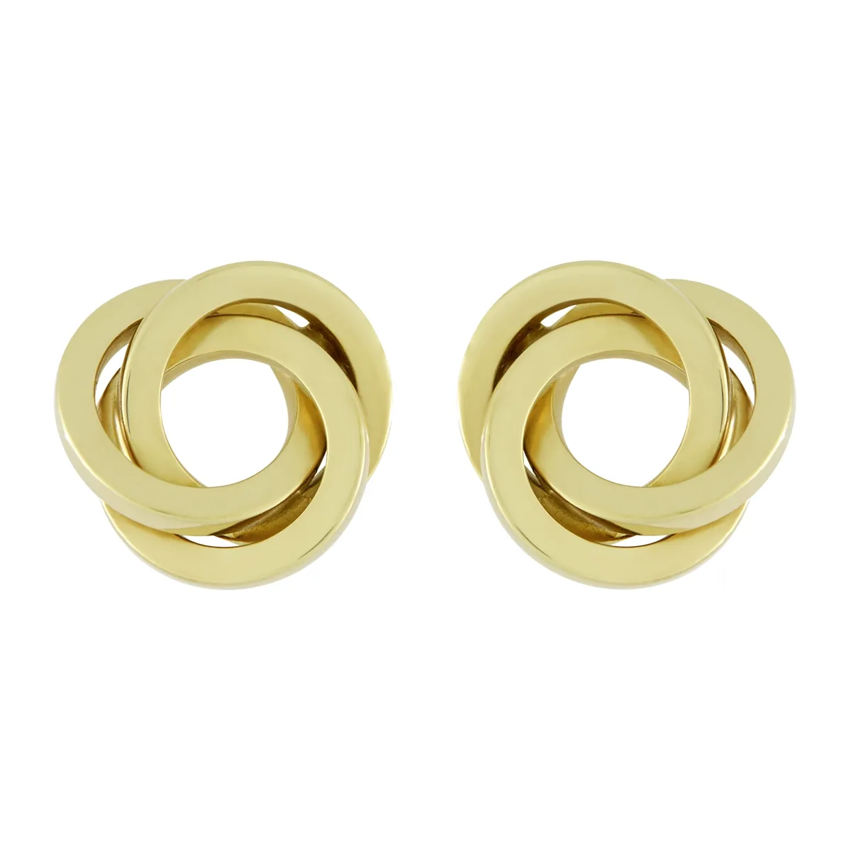 Topos en oro amarillo de 18 Kilates, Figuras geométricas, 11.50 mm. de ancho