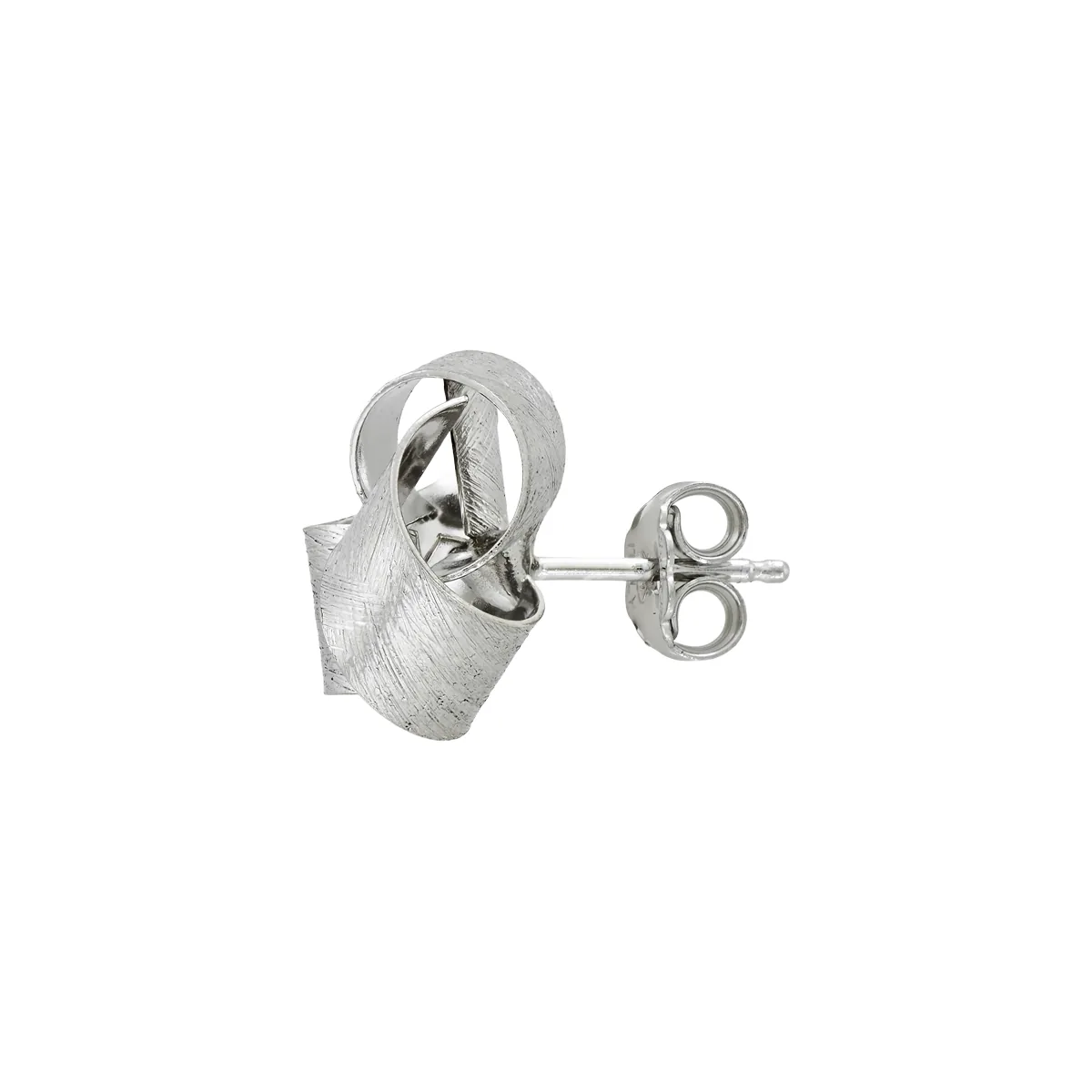 Topos en plata Ley 925 con visos, Nudo, 12 mm. de ancho, de la coleccion Sueños