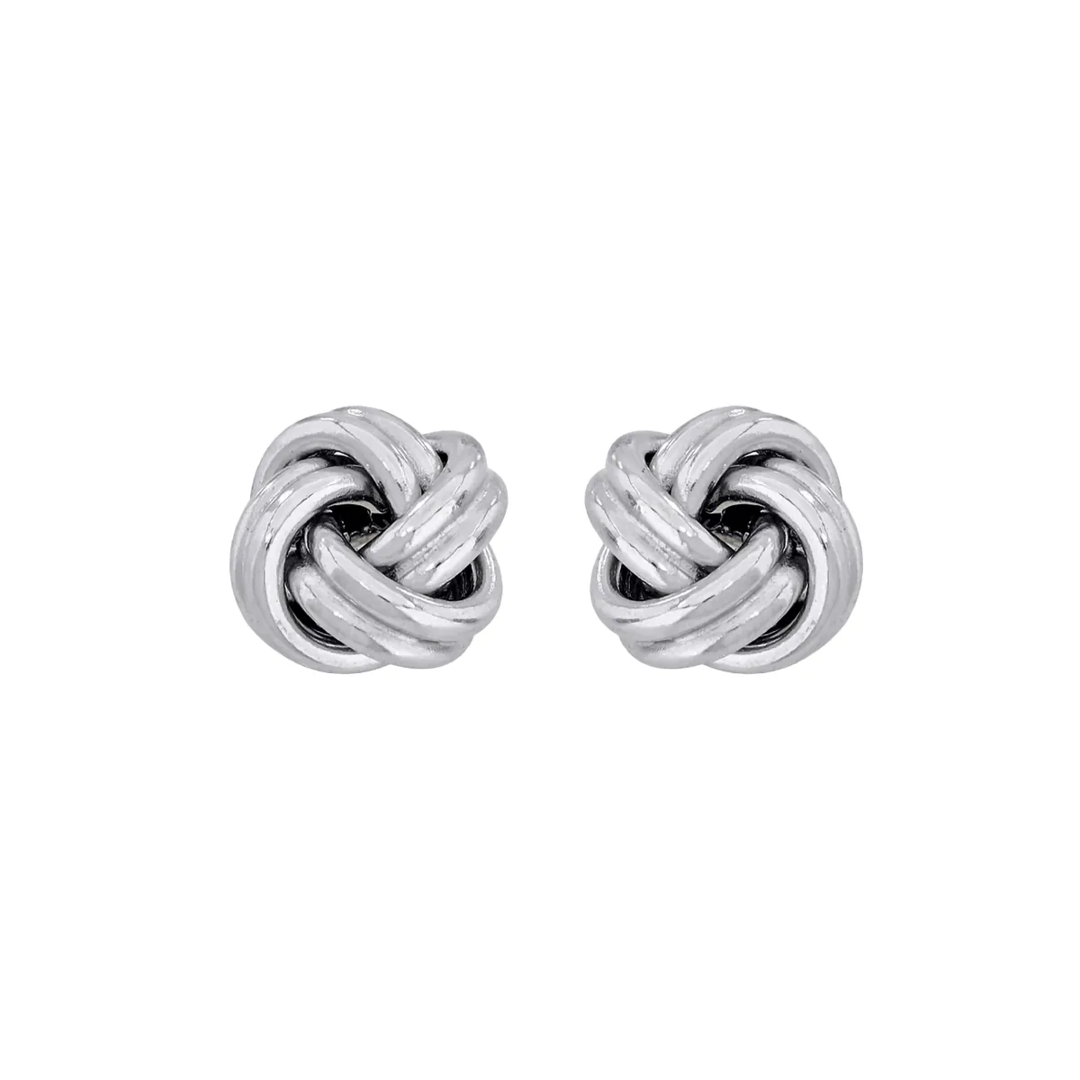 Topos en plata Ley 925, Nudo, 10 mm. de ancho, de la coleccion Sueños