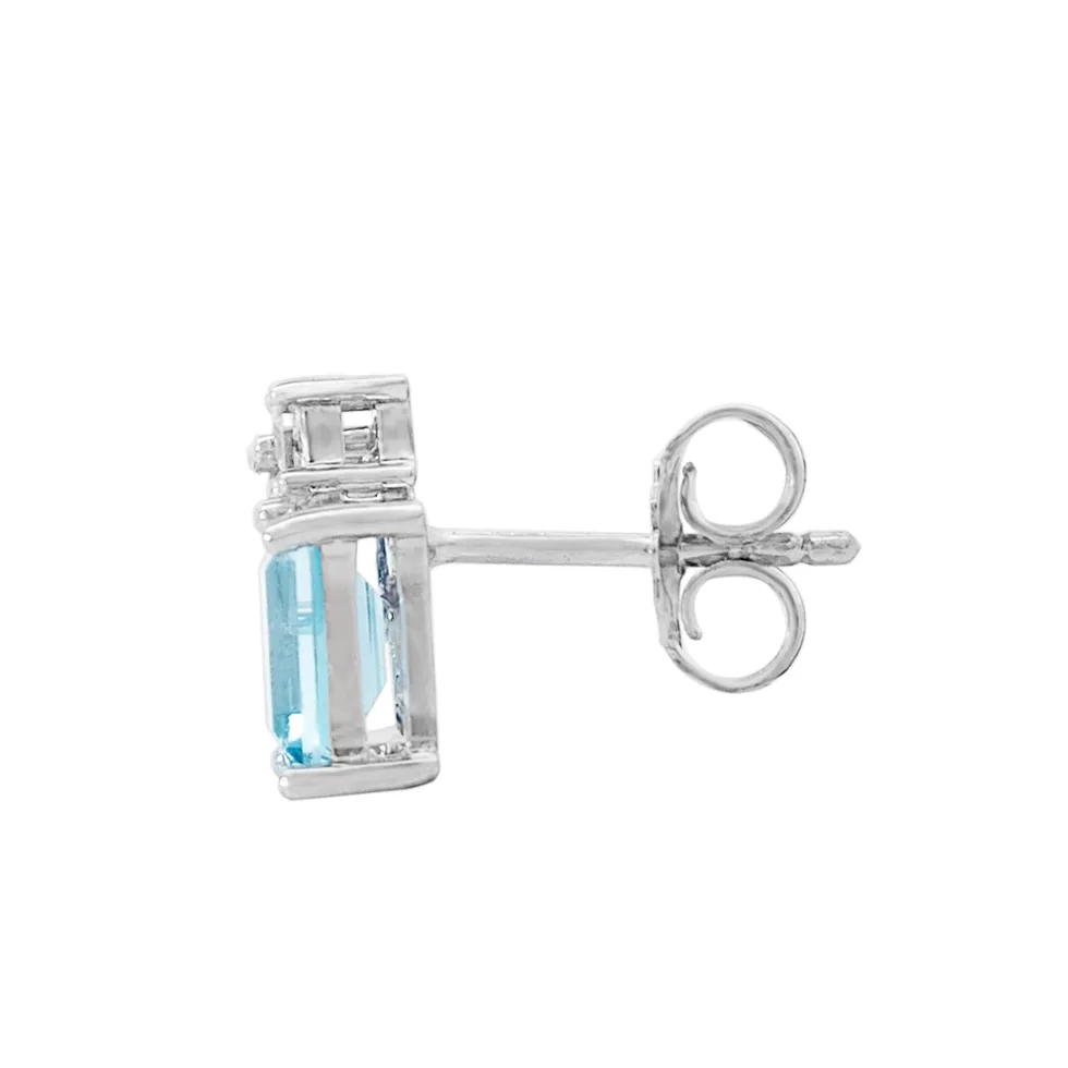 Topos en plata Ley 925, Uñas+decoración, con 2 zircones centrales, decoración en zircones y zircones, de la coleccion Sueños