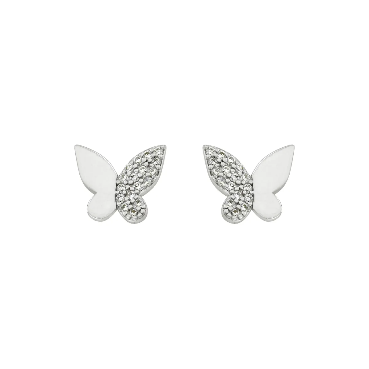 Topos en plata Ley 925, Animal, con cristales