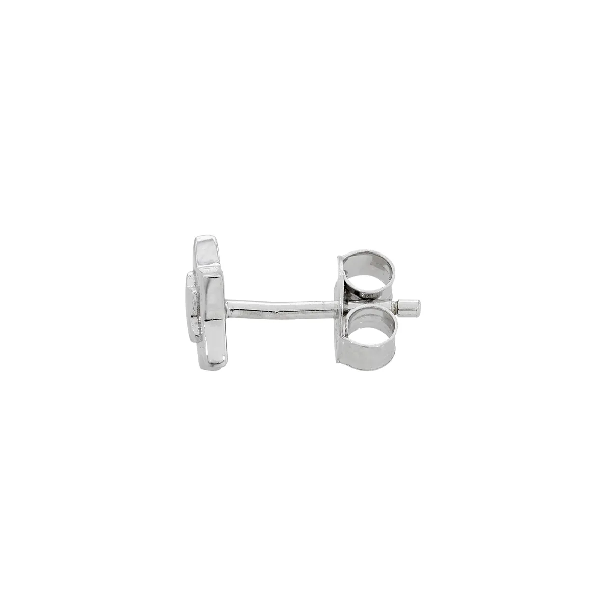 Topos en plata Ley 925, Estrella, 7 mm. de ancho