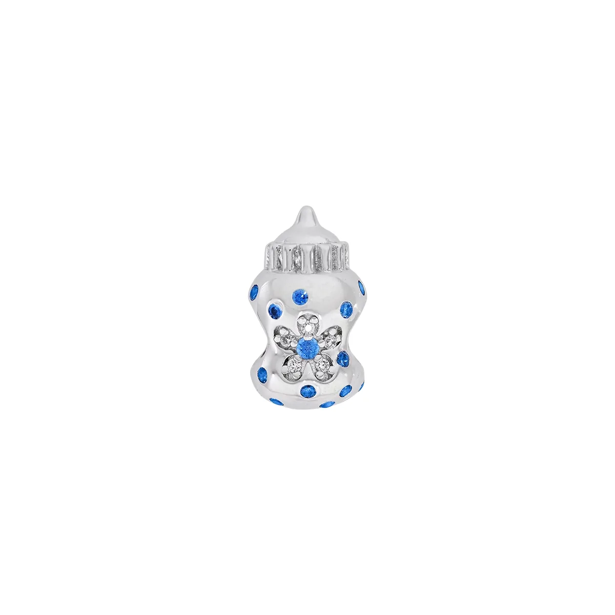Dijes venezia en plata Ley 925, con cristales
