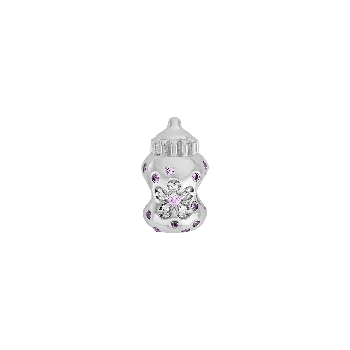 Dijes venezia en plata Ley 925, con cristales