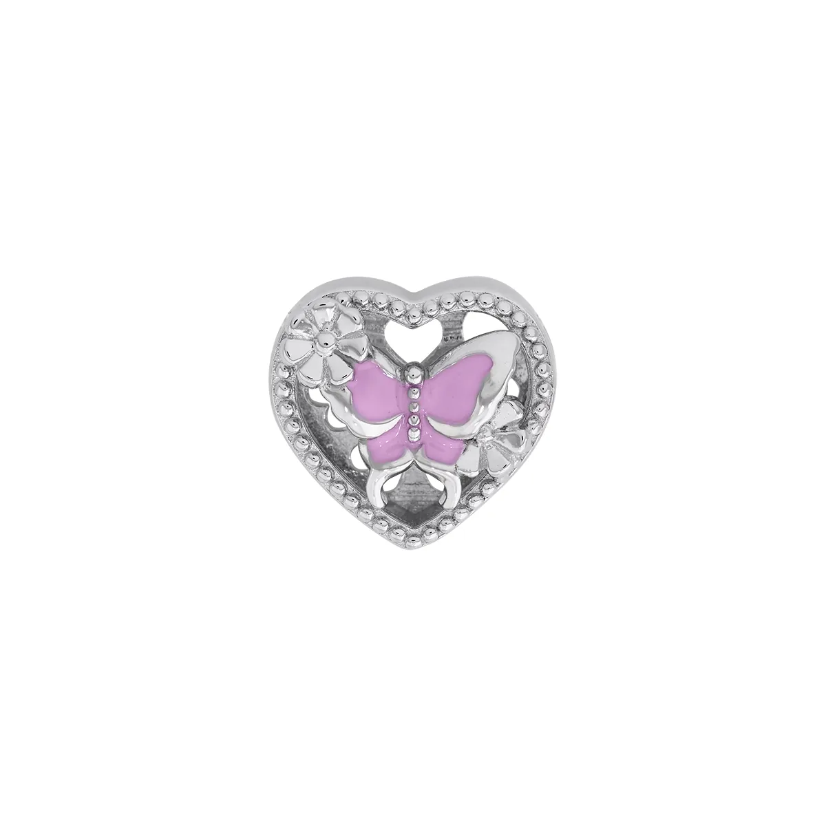 Dije en plata Ley 925, Corazón, de la coleccion Sueños