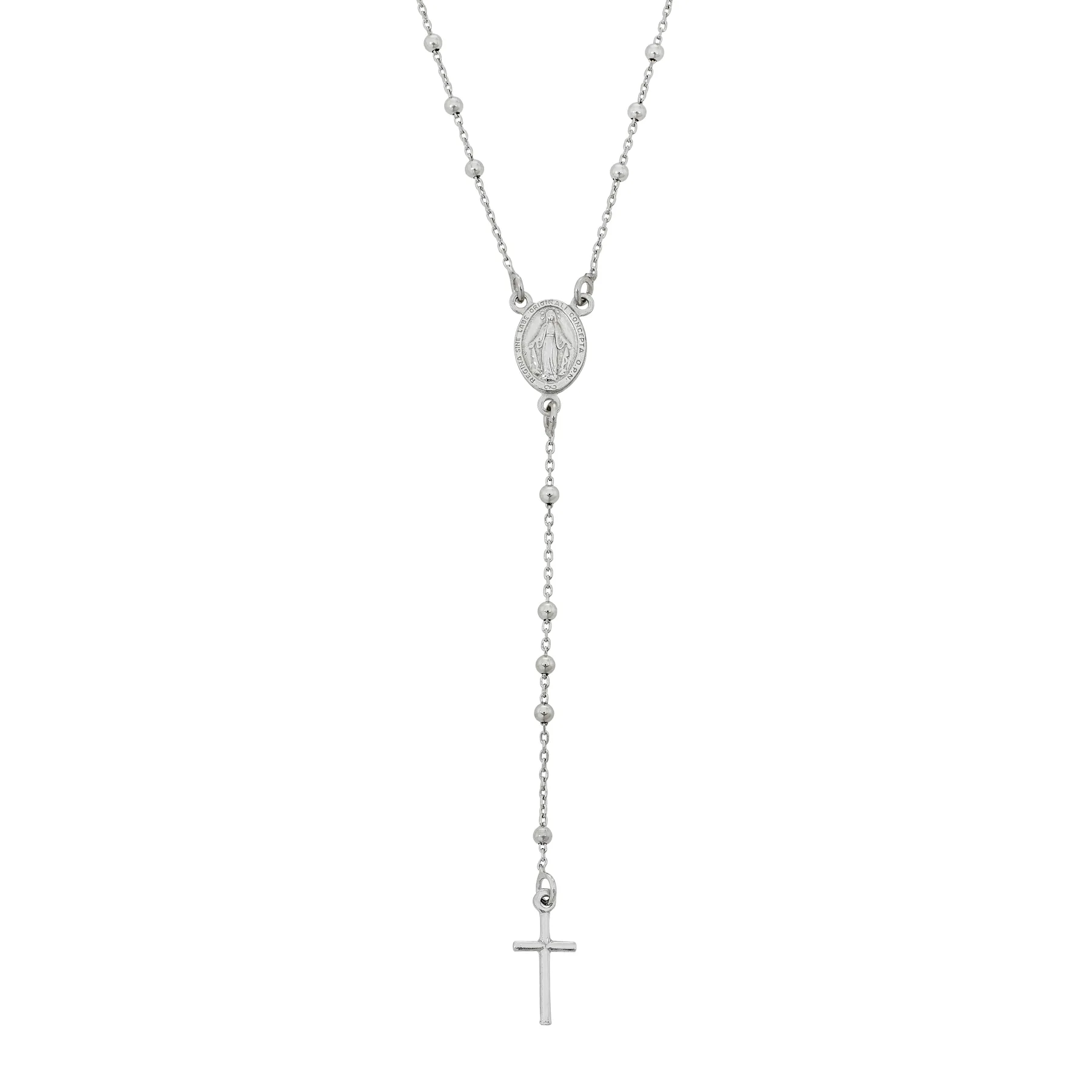 Camandula en plata Ley 925, Camandula, 60 cm. de largo, 2.50 mm. de ancho, de la coleccion Sueños