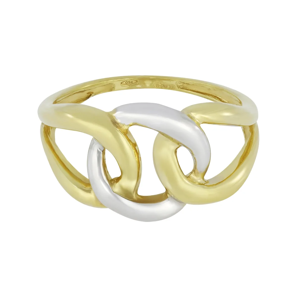 Anillo en oro amarillo de 18 Kilates