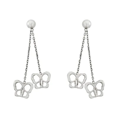 Aretes en plata Ley 925, Tiras, de la coleccion Sueños
