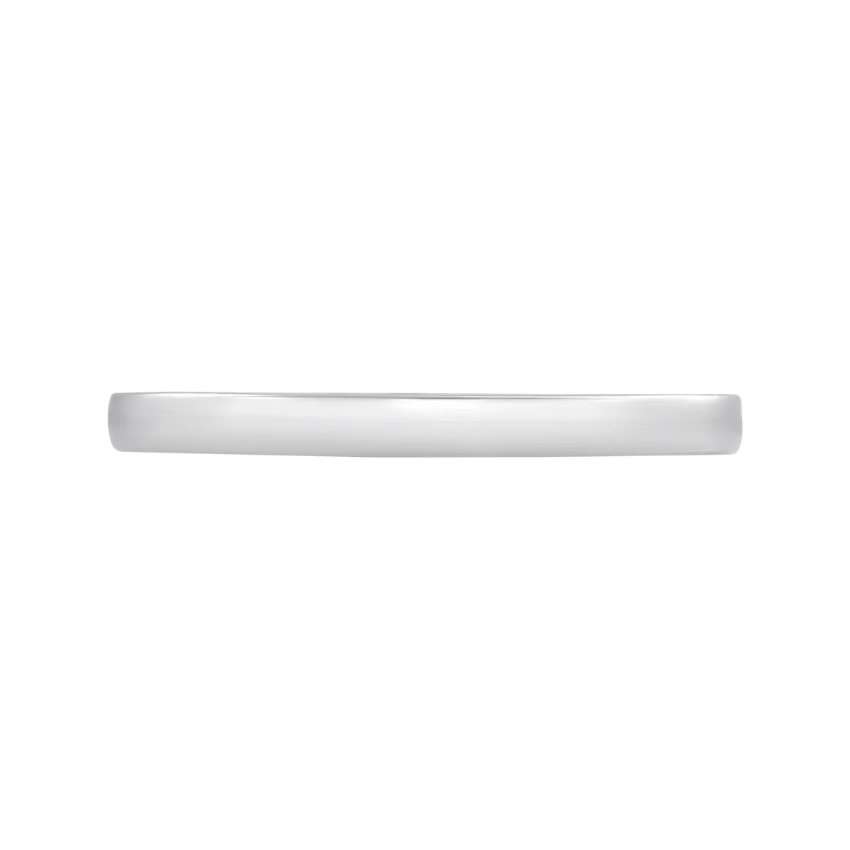 Argolla en plata Ley 925, Plana, 2 mm. de ancho, de la coleccion Sueños
