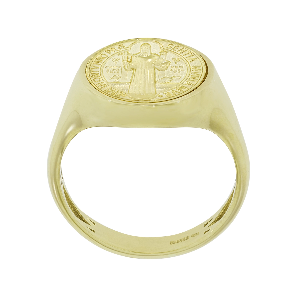 Anillo en oro amarillo de 18 Kilates