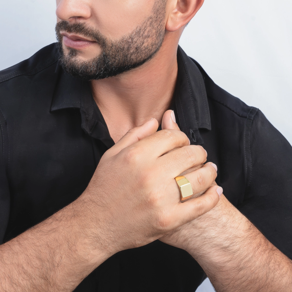 Anillo en oro amarillo de 18 Kilates
