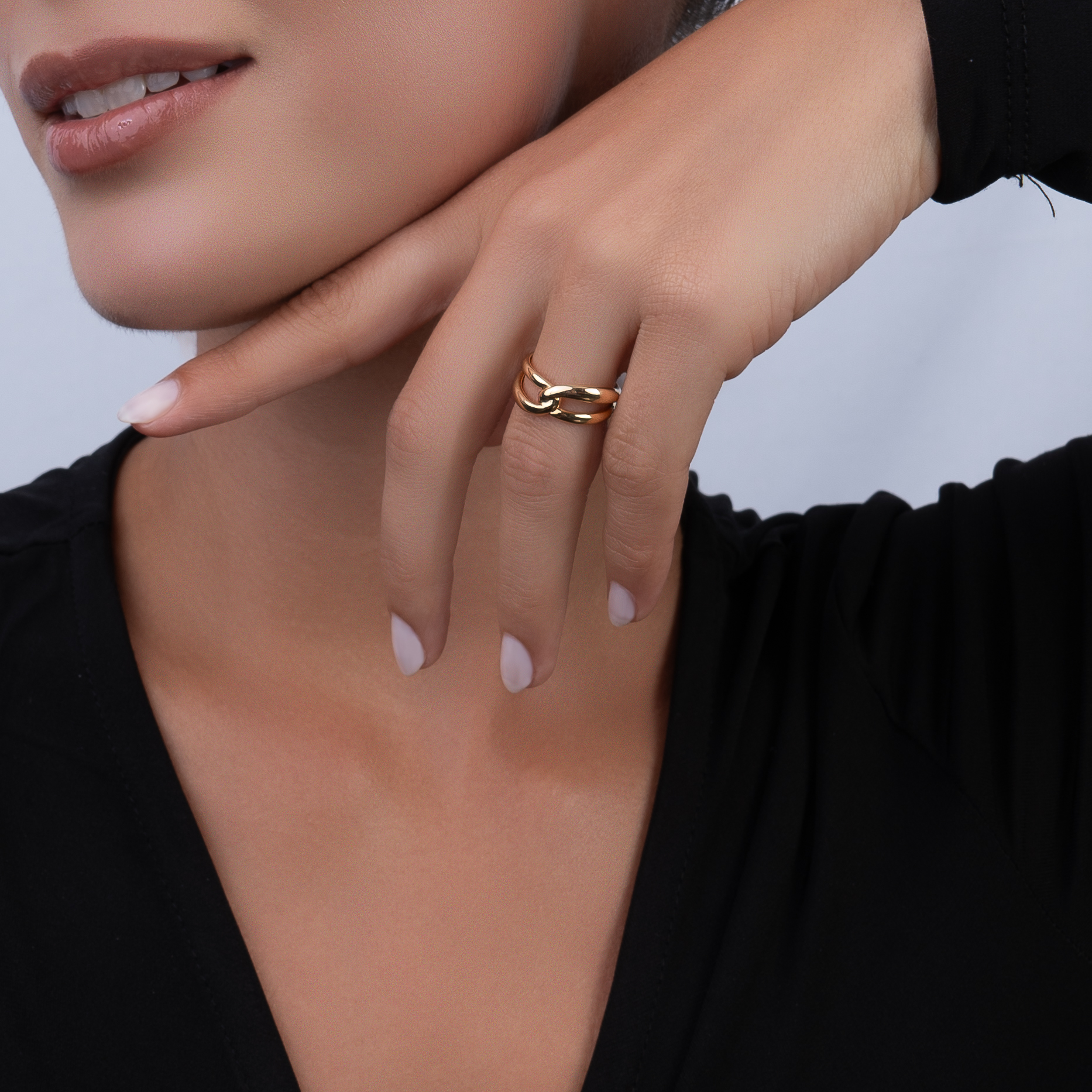 Anillo en oro amarillo de 18 Kilates