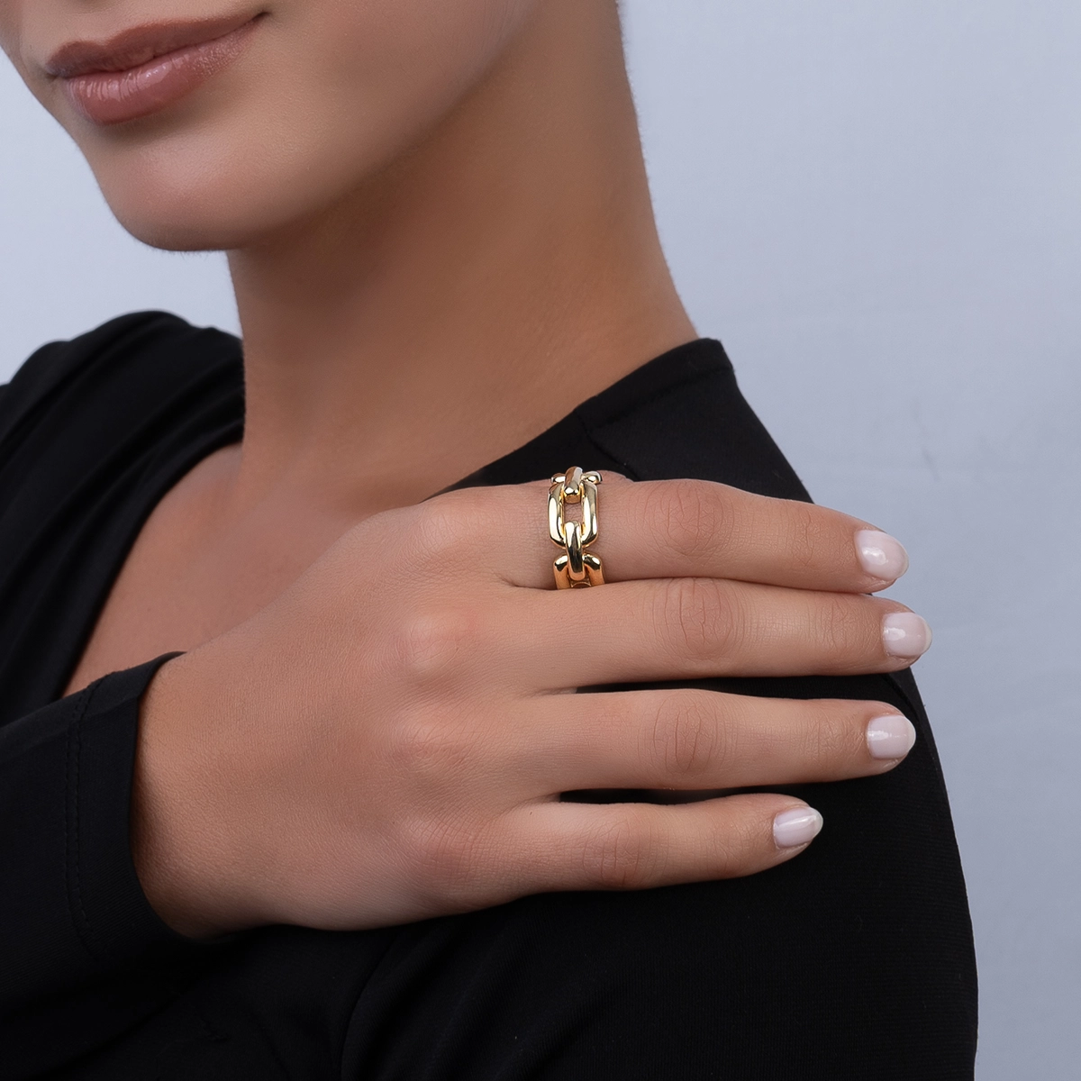 Anillo en oro amarillo de 18 Kilates