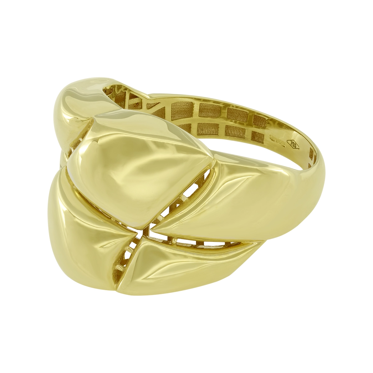 Anillo en oro amarillo de 18 Kilates