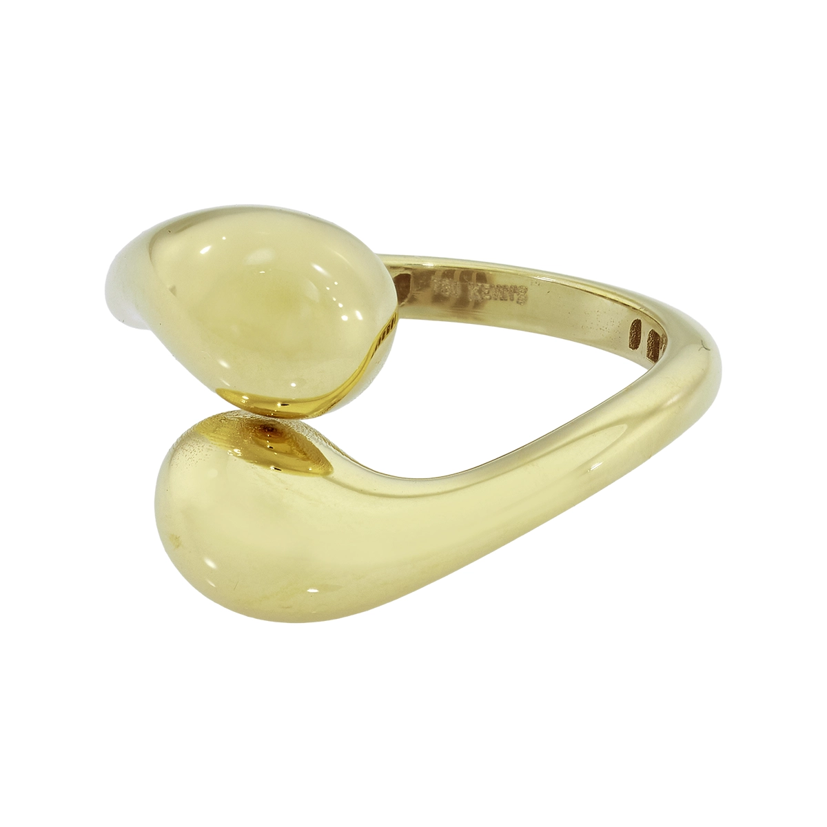 Anillo en oro amarillo de 18 Kilates