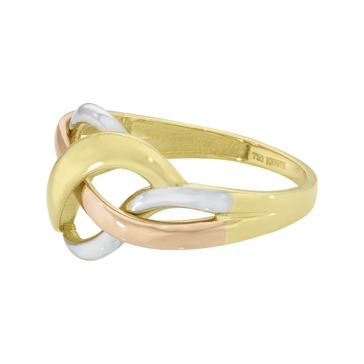 Anillo en oro amarillo de 18 Kilates