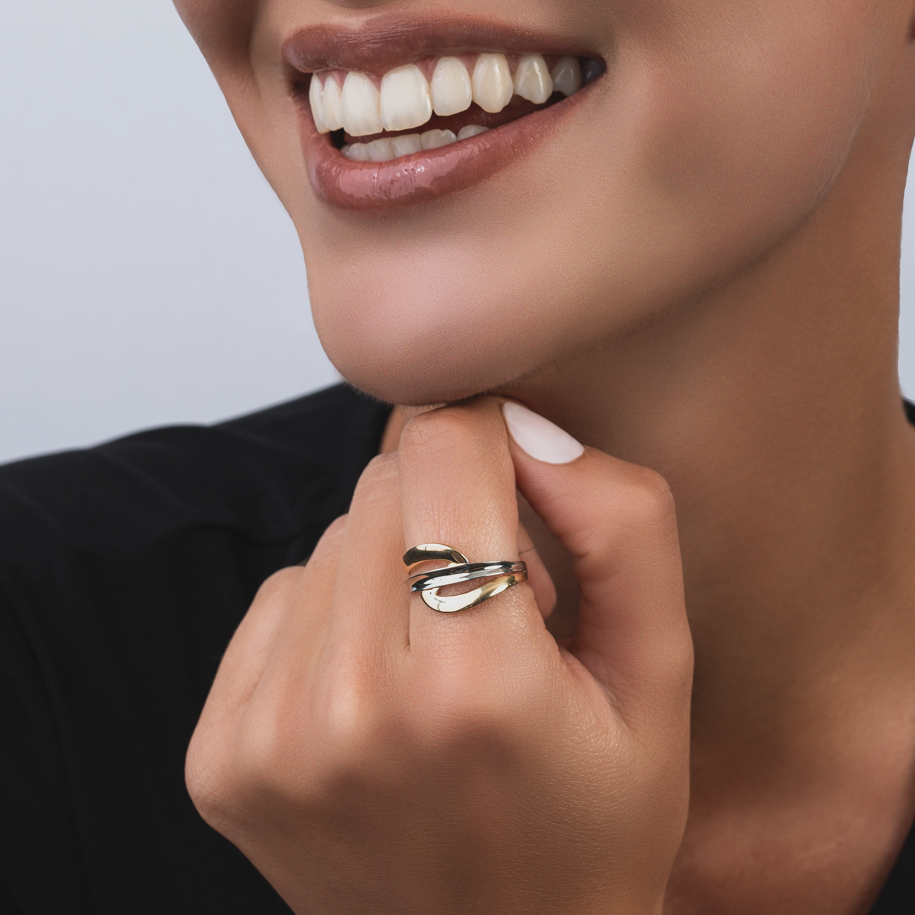 Anillo en oro amarillo de 18 Kilates