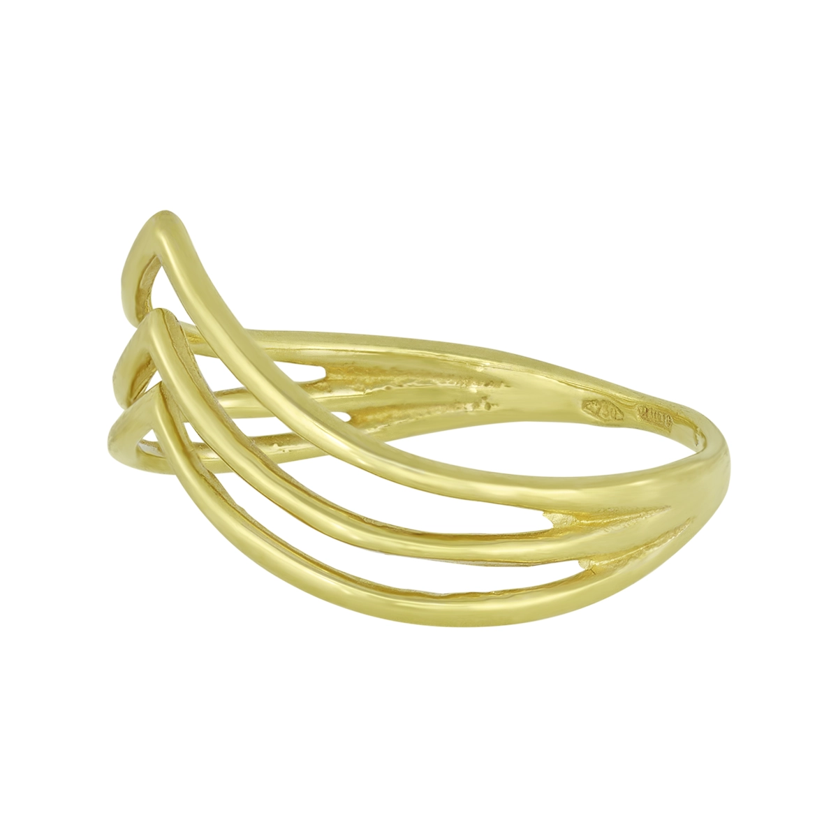 Anillo en oro amarillo de 18 Kilates