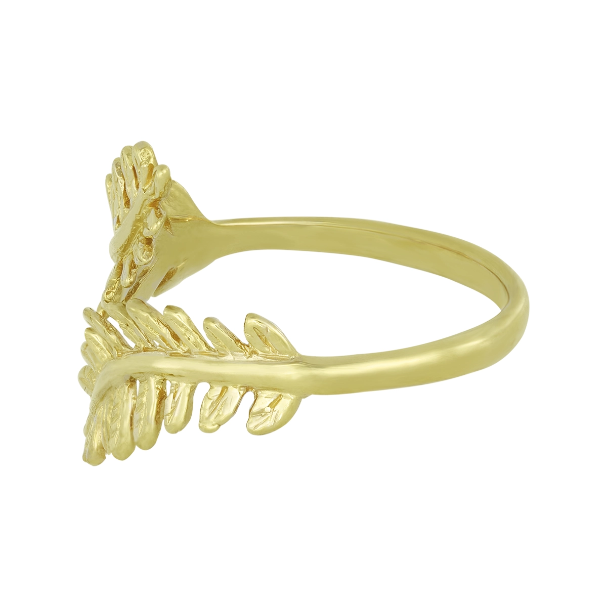 Anillo en oro amarillo de 18 Kilates con visos