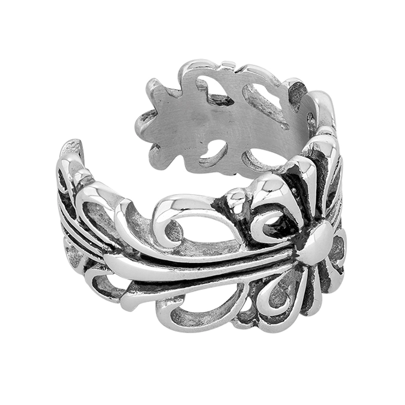 Anillo en acero, de la coleccion Forza